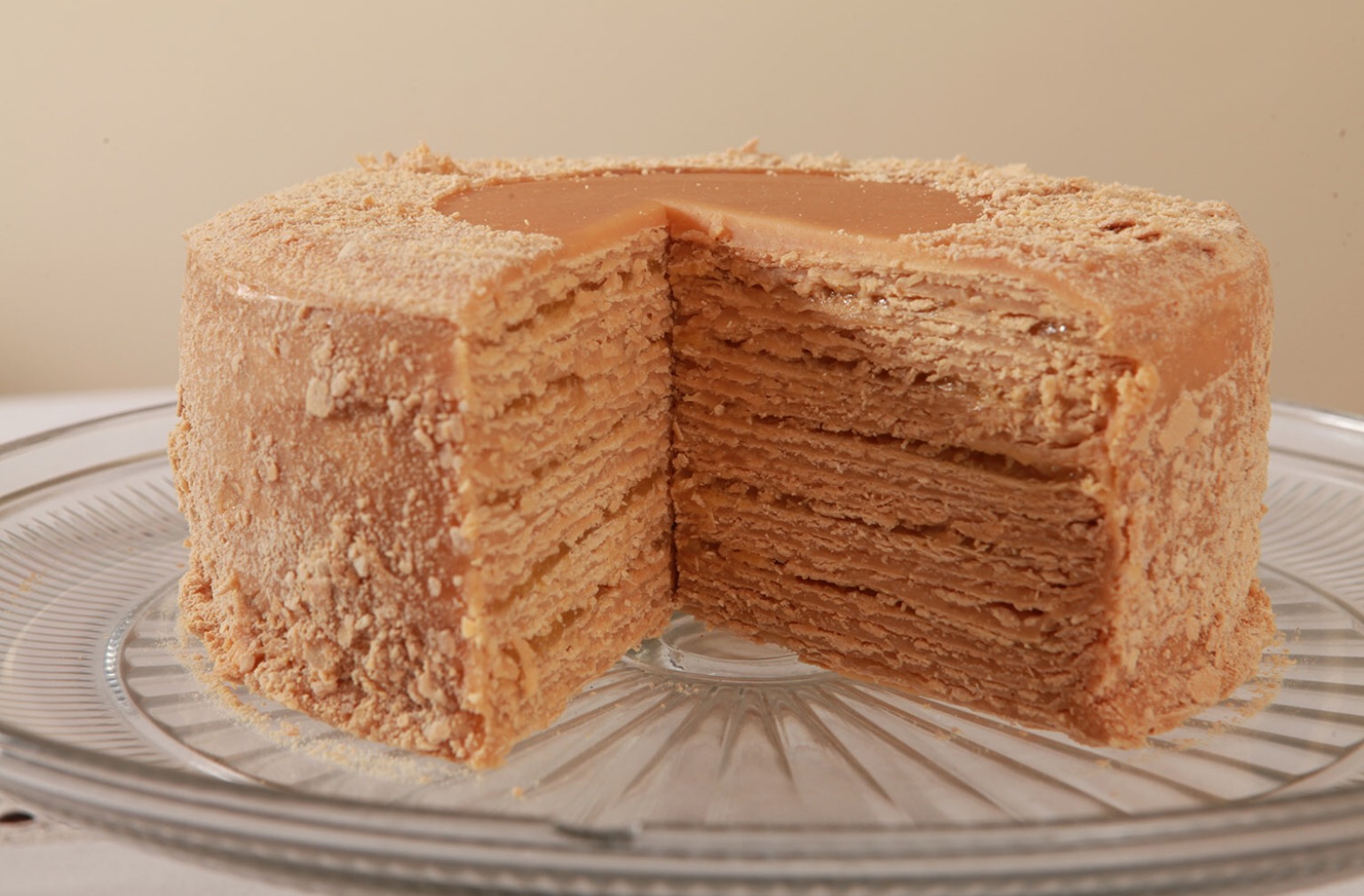 Torta Milhojas Manjar Huevomol