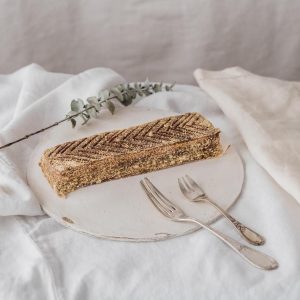 Barrita de milhojas con manjar sin azúcar